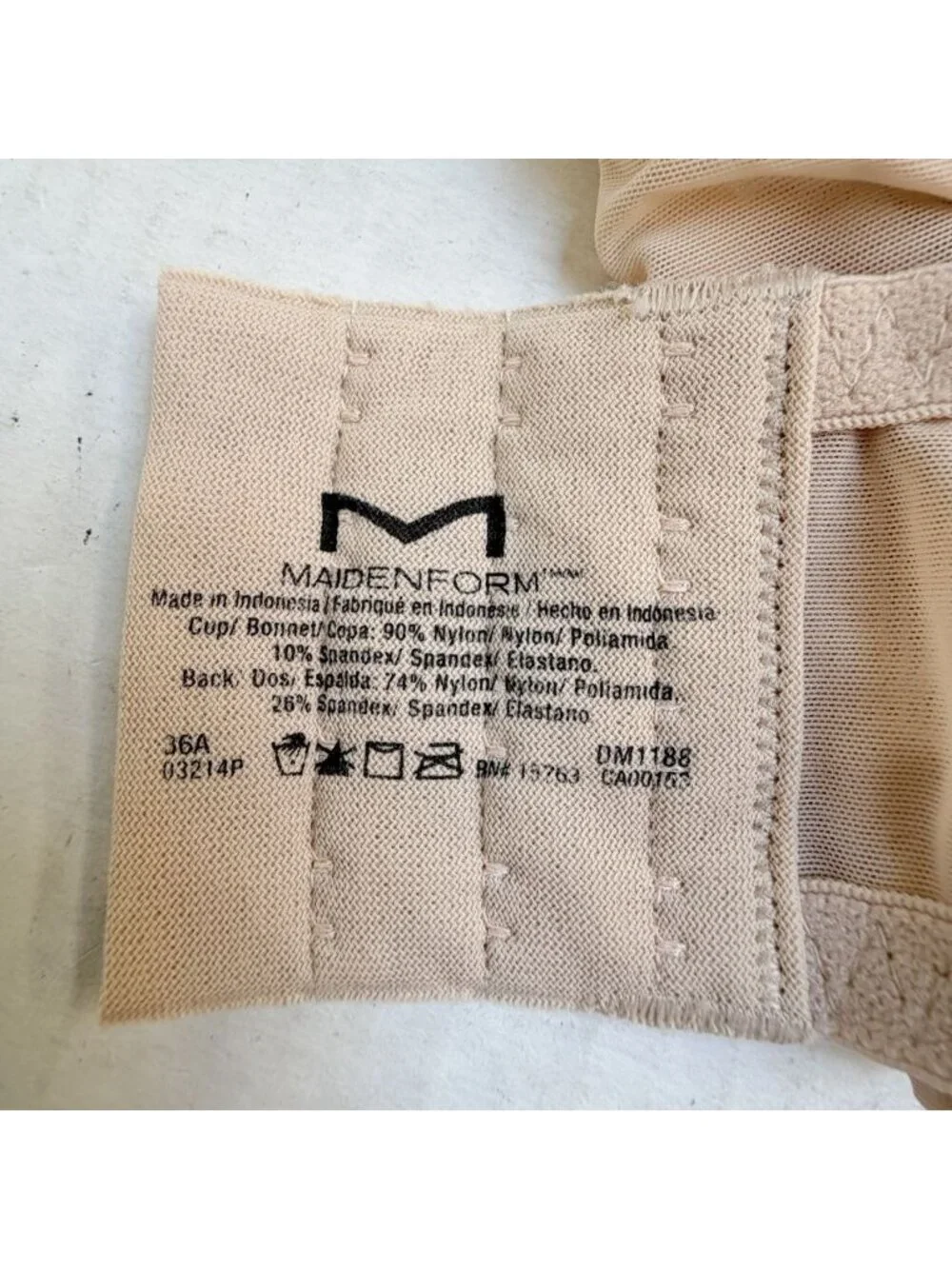 Maidenform wireless bra